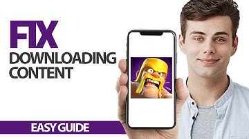 How To Fix Clash Of Clans App Downloading Content | Final Solution