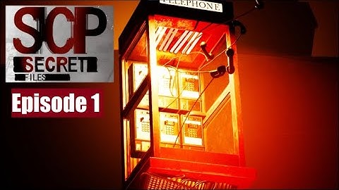 A NEW SCP GAME! | SCP Secret Files Part 1
