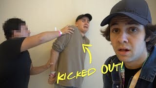 WE GOT KICKED OUT VIDCON! ft. David Dobrik