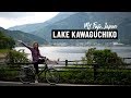 Incredible DIY Bike tour of LAKE KAWAGUCHIKO, MT FUJI | Japan | Vlog 085