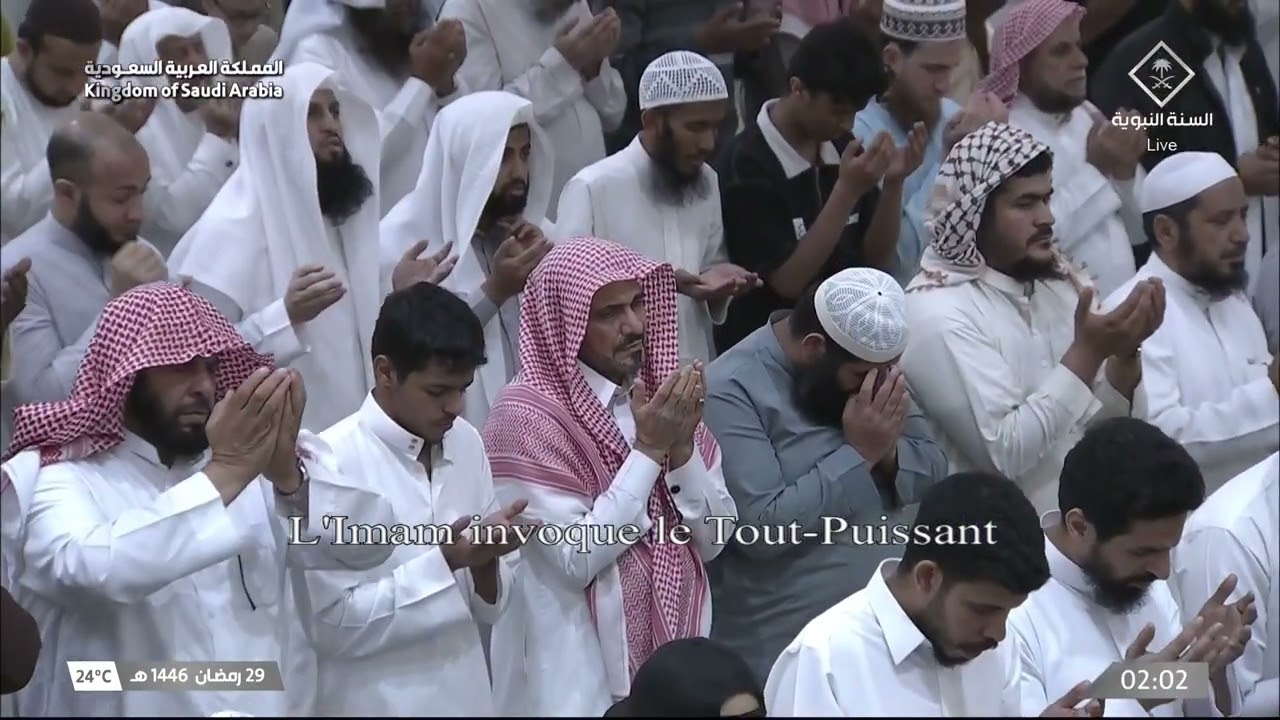 الشفع و الوتر مع دعاء القنوت للشيخ عبدالله القرافي ليلة 29 رمضان 1446هـ