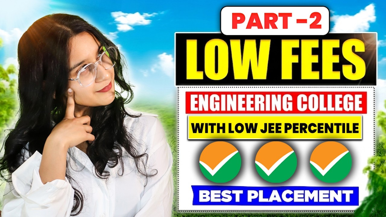 Top 5 Engineering Colleges Under Low Budget | Below 50 Percentile in ...