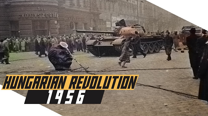 Rewolucja węgierska 1956 r.