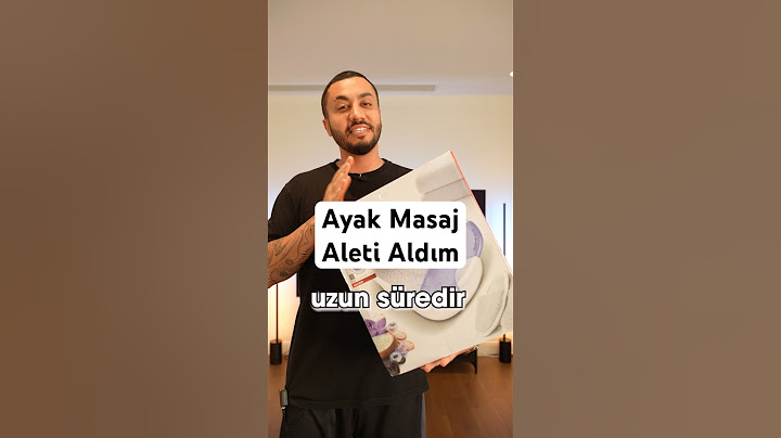 Çok Satılan Ayak Masaj Aletini Aldım 😀