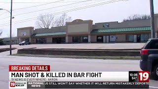 35-year-old fatally shot in Akron bar fight