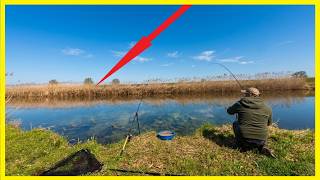 Angeln im Frühjahr am Fluss beißen Karpfen, Döbel & Schleie trotz Kaltwasser und der erste Aal?