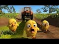 "El Pollito Pio, El Tractor y La Vaca Lola Gigante en La Granja de Zenón 2"