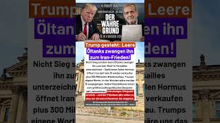 Trump gibt selbst zu: In vier Wochen wäre Amerika das Öl ausgegangen! #deutschland #breaking