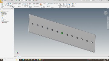 Autodesk Inventor 2025-2026 | 3D Modeling Tutorials : How to work with Rectangular Pattern #tutorial