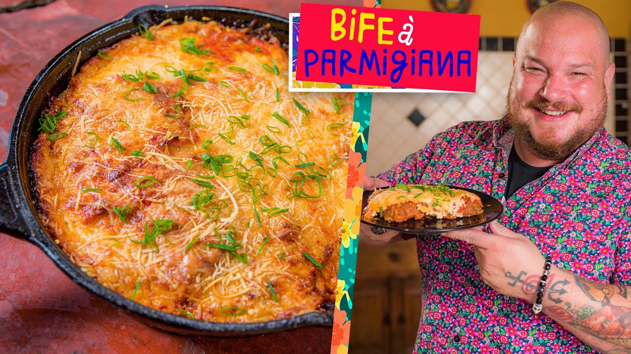 Parmigiana - Como fazer Bife à Parmegiana / Égua Doido