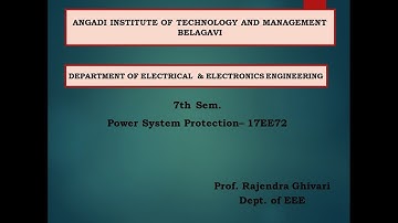 Lecture 2   Module 5 Circuit Breaker