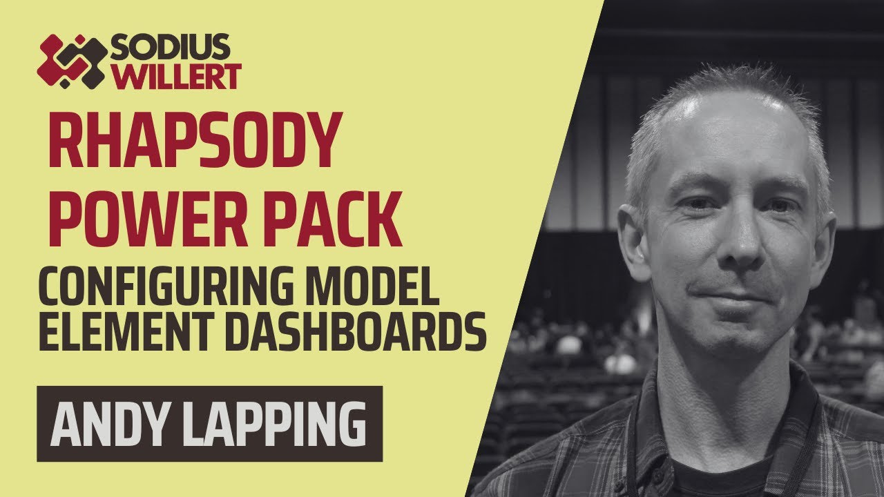 72. Rhapsody Power Pack - Configuring Model Element Dashboards - YouTube