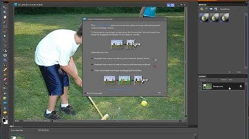 Photoshop Elements 8 Recompose Tool