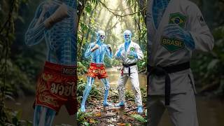 Quem sobrevive na Amazônia: Lutador de Jiu Jitsu ou de Muay Thai