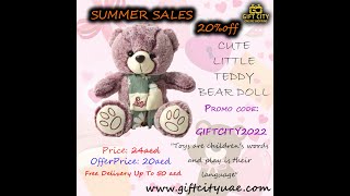 20% Offer | Free  Delivery  | promo code : GIFTCITY2022  CUTE LITTLE TEDDY BEAR DOLL screenshot 5