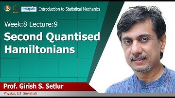 Lec 31:- Second quantised hamiltonians