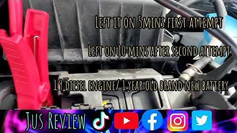 RAC Jump Start Testing vs Diesel Engine