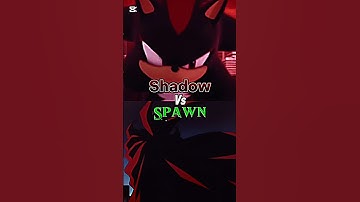 Shadow vs Spawn #sega #vs #imagecomics #shorts #edits