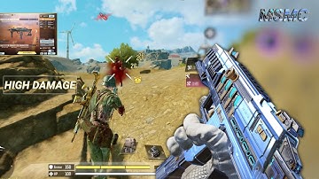 MSMC have FAST KILLING + INSANE HIPFIRE accuracy | BEST MSMC GUNSMITH CODM BR | CODM BR GAMEPLAY