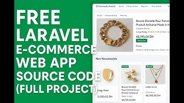 Free Laravel 12 E-Commerce Web App Source Code (Full Project)