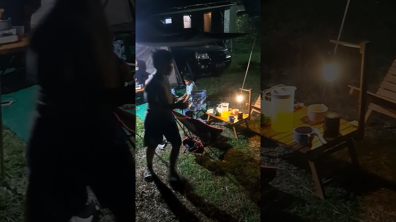 camping family 