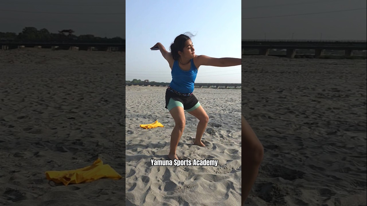 Best throw✅️ #throw #armygirl #strength #afi #armygirl #viralvideo #yamunasportsorganization