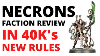 Necrons Review in Warhammer 40K Arks of Omen! - Points Cuts,, Core Rules and Objectives Analysed!