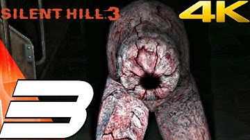 Silent Hill 3 HD - Gameplay Walkthrough Part 3 - Train & Sewers [4K 60FPS]