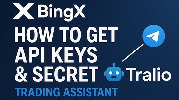 BingX API Setup Tutorial — Create a Read-Only API Key Safely. In Tralio Your Trading Assistant 