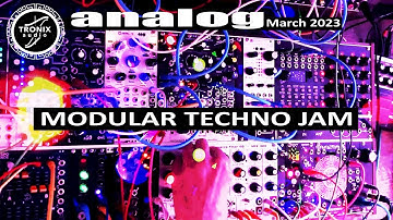 Techno Set, Eurorack Performance, live Jam  Tronix Audio,