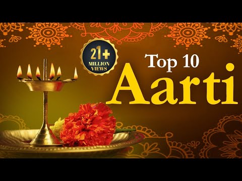 Top 10 Aarti | Jai Ganesh Deva | Om Jai Jagadish Hare | Aarti Sangrah | Top Devotional Aartiyan