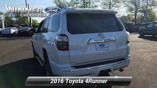 Used 2016 toyota 4runner limited, cherry hill, nj t04440