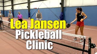 Lea Jansen Pickleball Clinic at Wolverine Pickleball