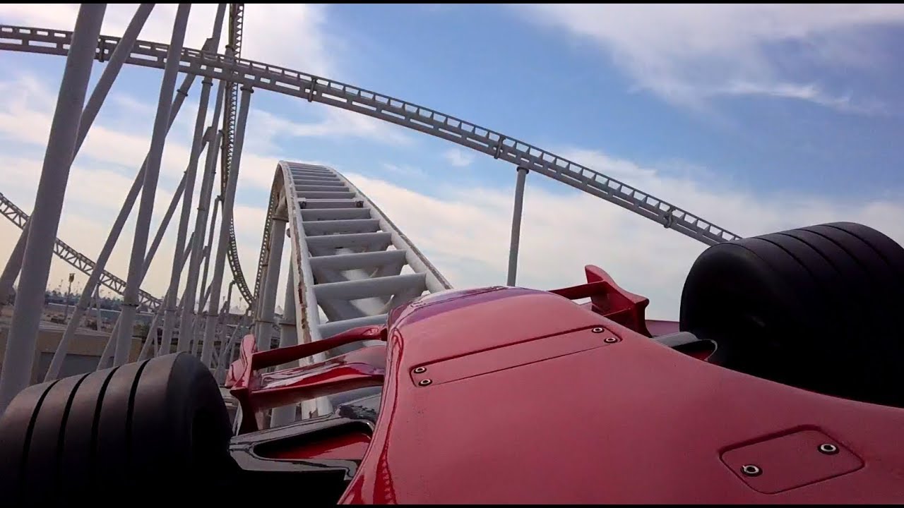 Formula Rossa Pov World S Fastest Roller Coaster Ferrari World Abu Dhabi Youtube