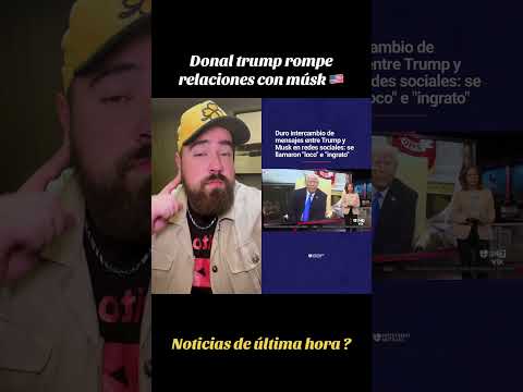 Donald Trump rompe