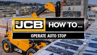 Auto-Stop Engine Feature Explained – JCB Loadall Stage V Telehandler