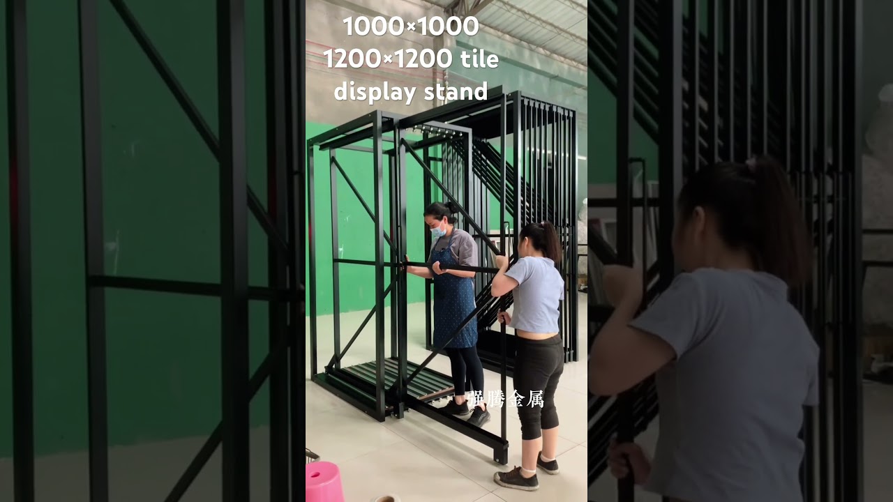 1000，1200Ceramic tile display stand, ceramic tile drawing display stand, double-sided display stand