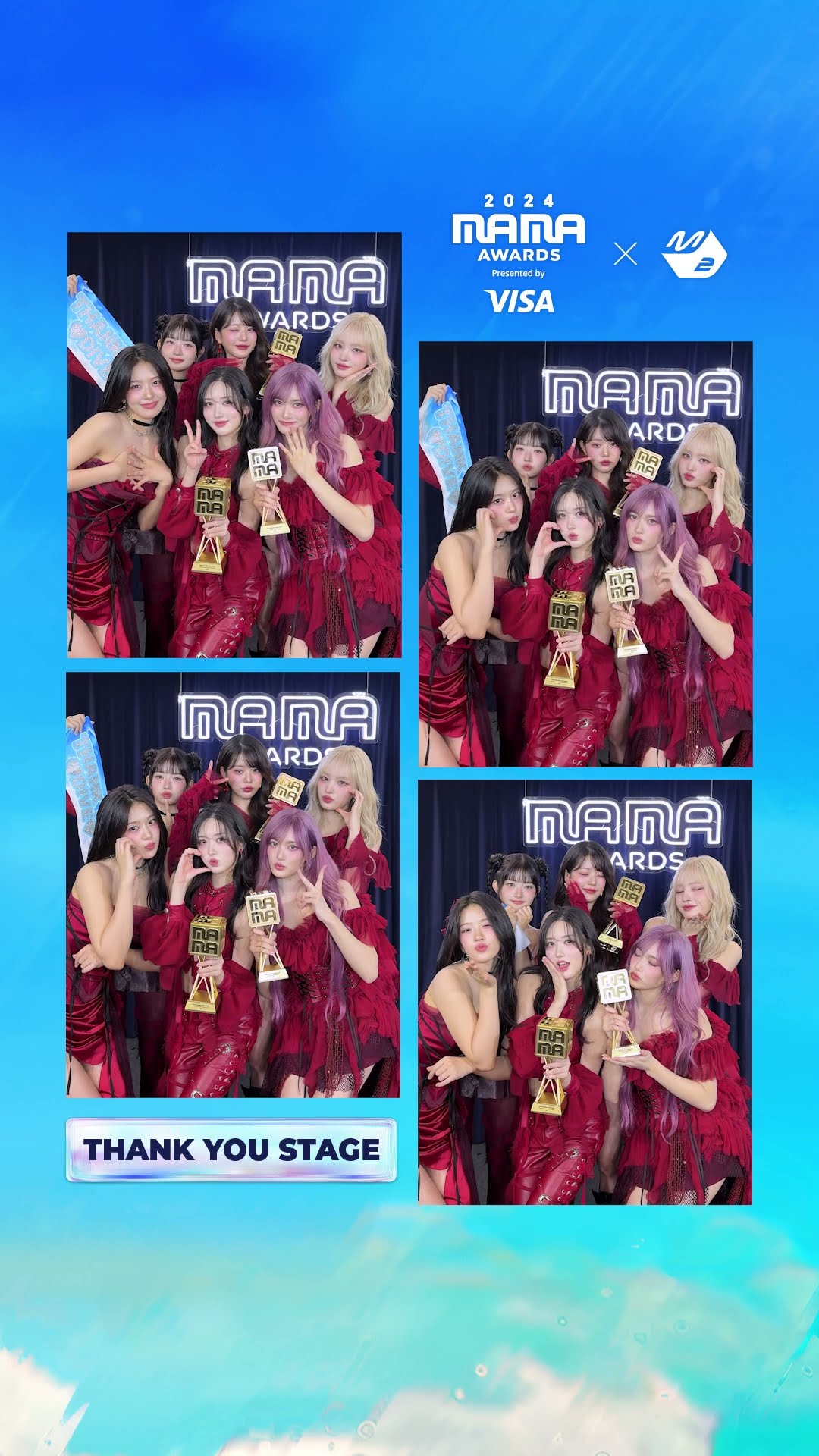 [#2024MAMAxM2] IVE (아이브) #ThankYouStage 4-Cuts Photo ?