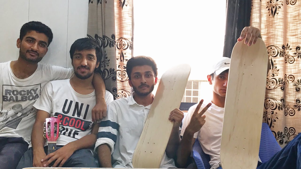 Making Skateboard Decks in Pakistan for Donations YouTube