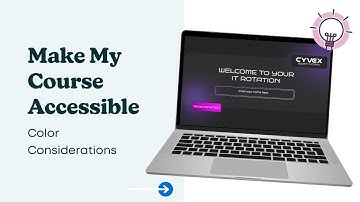 Make My Course Accessible - Video 2