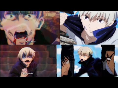 Toge Inumaki using his cursed speech technique compilation (Jujutsu Kaisen eps 1 - 19)