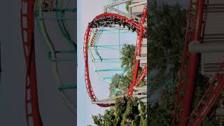 North America's tallest, fastest, and longest tilt coaster. #sirenscurse #tiltcoaster #vekoma
