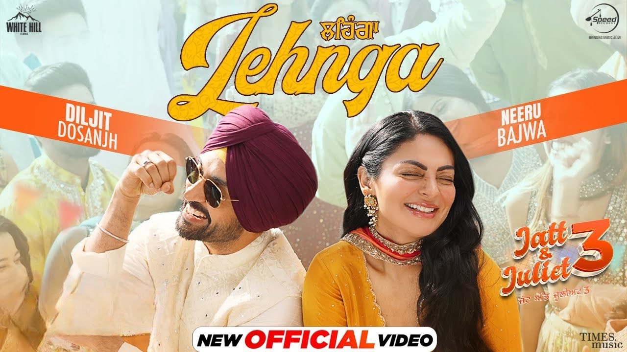 Lehange Te Sharab Dol Du | Lehnga Diljit Dosanjh | New Punjabi Song 2025 | Latest Punjabi Songs 2025