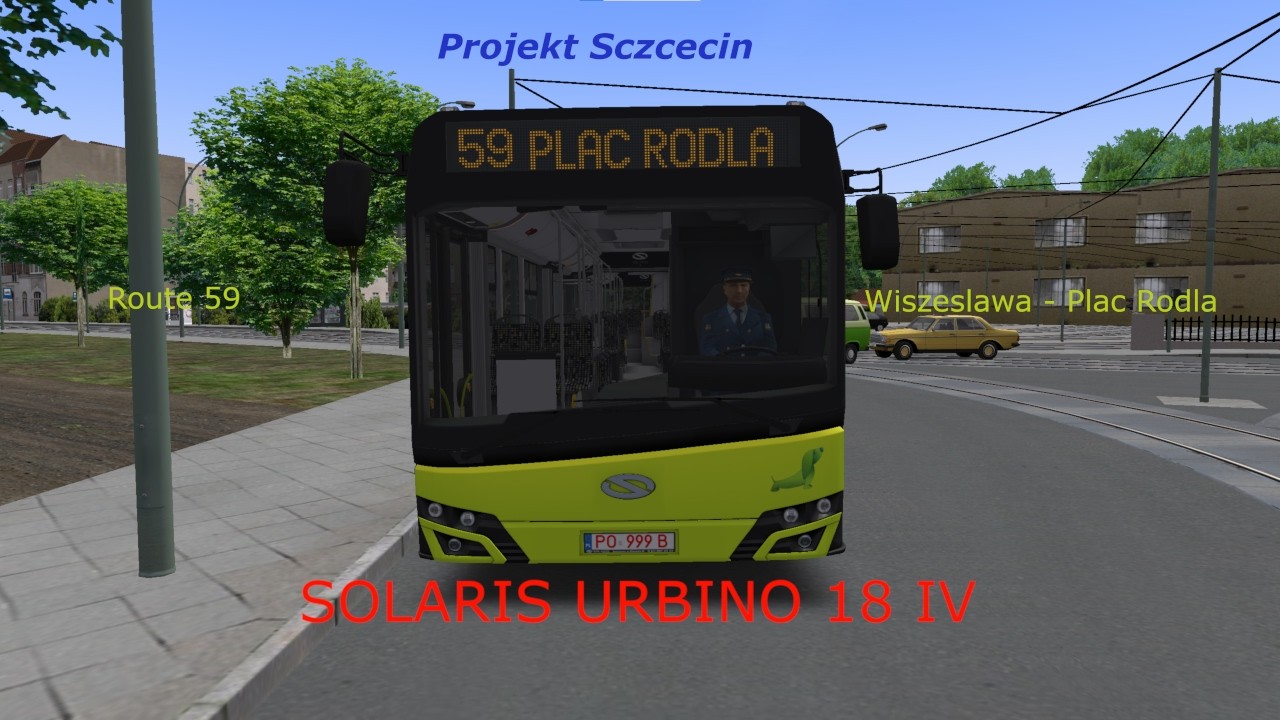 Solaris Urbino 18 IV | Route 59 | Projekt Sczcecin | OMSI 2 | Gameplay!