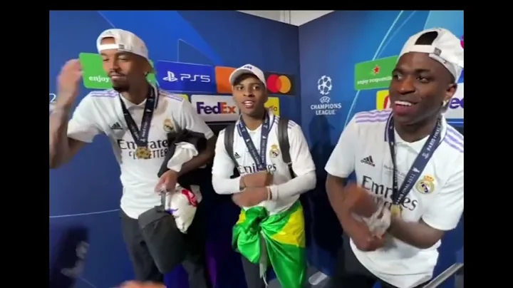 Vinícius Júnior, Rodrygo and Militão doing  Champions League dance #futebol #realmadrid - DayDayNews