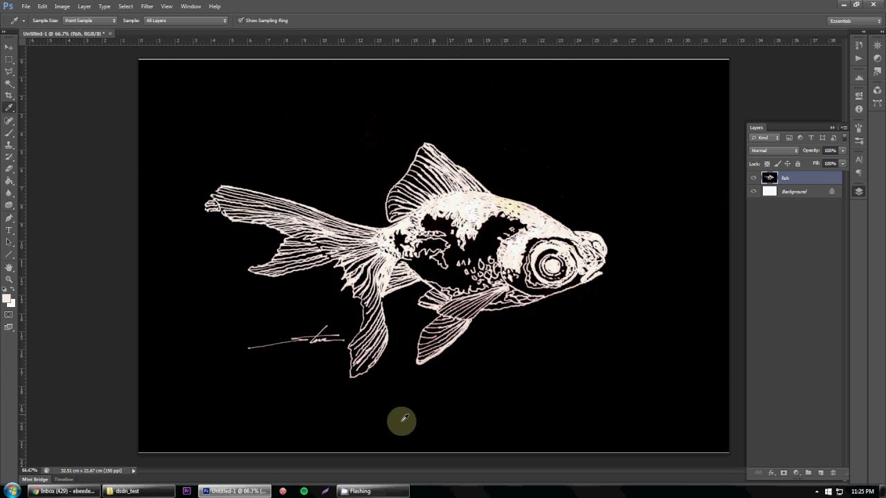 How to invert black and white in Photoshop 2023