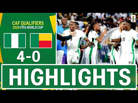 نيجيريا ضد بنين مباشر تصفيات كأس العالم 2026 الأفريقية معاينة المباراة