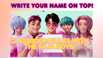 Saja Boys Soda Pop -  Write Your Name On Top!