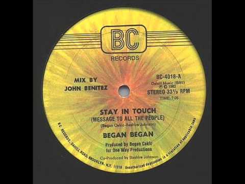 Began Began — Began Began - Stay In Touch (Instrumental)