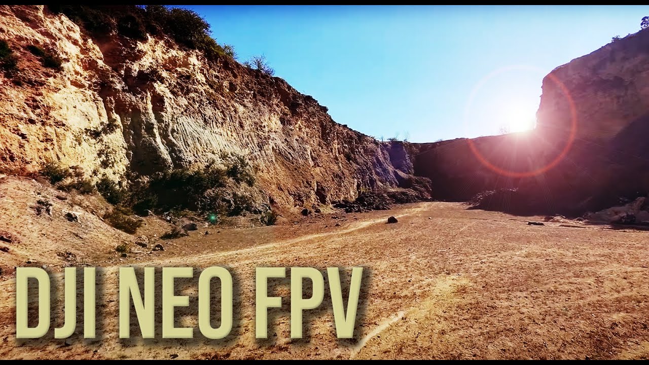 Cinematic FPV Adventure  DJI Neo at Witch Hill Quarry